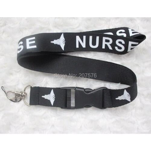 Free Shipping 20pcs hot Detachable ID Badge Holder Key Lanyard Phone Charm neck strap L-2