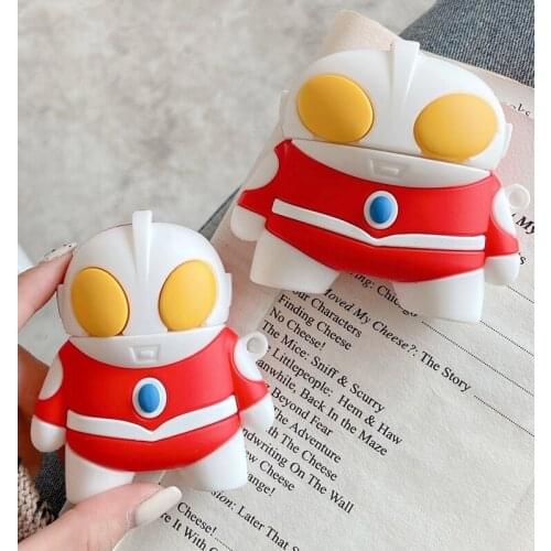 Anime Cartoon for Airpods Case Charging Box Soft Silicone Wireless Bluetooth 3D Case for AirPods Pro Earphone Protective Cover