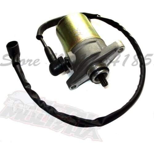 Four red 50 gy6 50 80 50 Kymco scooters electric start motor starter motor starter motor Free shipping