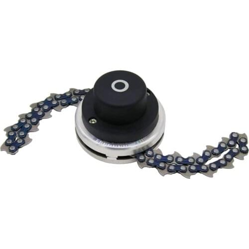 65Mn Trimmer Head Coil Garden Lawn Mower Brush Cutter Accessory Chain Grass Mower Head Replacement Outdoor Power Tools Universal