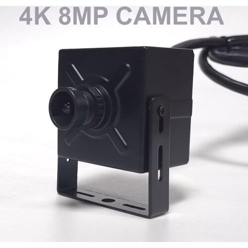 Mini box 8MP 4K IP Camera Indoor H.265 Onvif Bullet CCTV 4MP POE Video Surveillance Kamera Industrial equipment