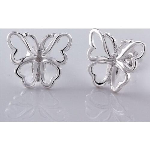 Wholesale jewelry silver plated earrings ,jewelry silver plated fashion jewelry , /gxfapoma ionarfua E554