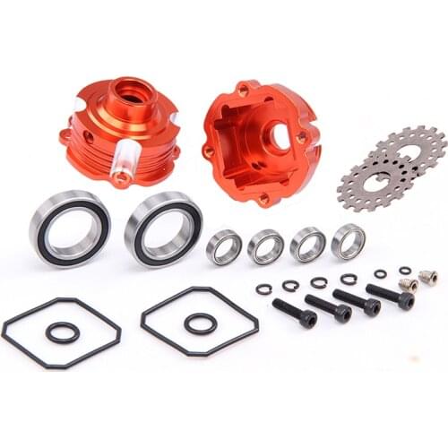 Rovan parts 1/5 gas rc baja spare parts CNC alloy diff.gear shell set 85119
