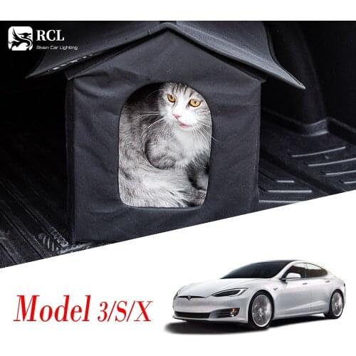 Pet Travel Folding Bag Car Pet Supplies Organizer Box Auto Interior Accessories to Prevent Pets From Scratching the Car