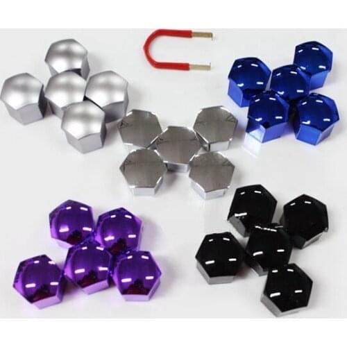 SKTOO (20pcs)19MM For Audi Q7/Porsche/Harvard/Ford/Changan Wheel Rim Cover Tyre Screw Cap,color Paint