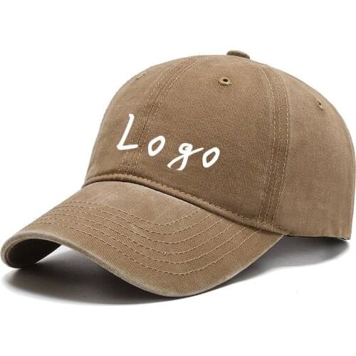 Custom sport hat New adult cotton Adjustable baseball caps Fitted dad hat with logo