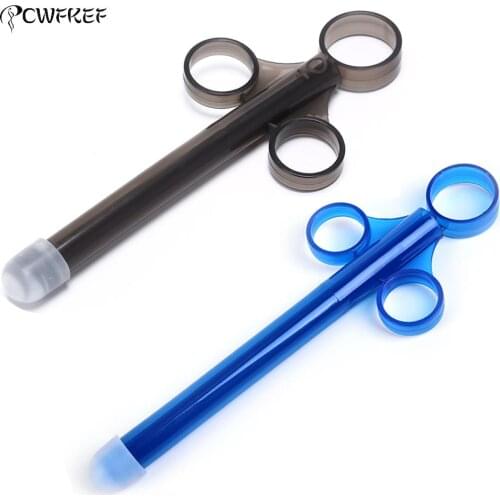 Feminine Hygiene Product Oil Lubricant Applicator Launcher Syringe Injector Lube Tube For Anal Vagina Clean Tools Enema Inject