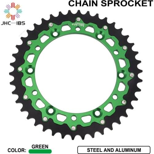 Motorcycle 42 44 46 47 49 50 51 52 Rear Chain Sprocket For KAWASAKI KDX KLX 250 350 450 R 650 KX 125 KX125 KX250 KX250F KX450F