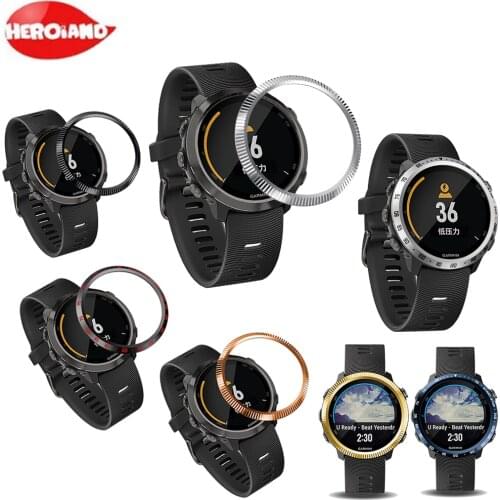 Ring Bezel Styling Frame For Garmin Forerunner 645 /645 Music Smart Watch Case Cover protector Ring Anti Scratch Protection