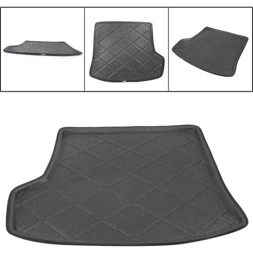 Car Rear Trunk Mat Cargo Liner Mud Protective Pad Suitable For Toyota Corolla 2007-2013/Waterproof/Non Slip Backing/Custom Fit