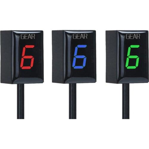 1-6 Speed Gear Display Indicator Ecu Direct Mount For Honda For Kawasaki ER6N Ninja 650 Ninja 300 Z750 Z900 Z800 Zx6R Motorcycle