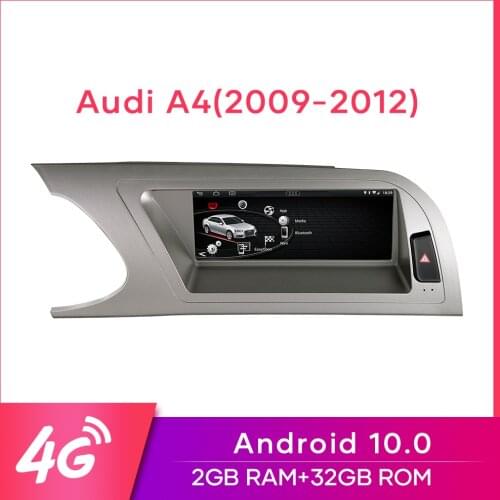 MCWAUTO for Audi A4 2009-2012 8.8” Car Multimedia Player Android 10.0 Car Radio DVD WIFI Google SWC BT GPS Navi Head Unit