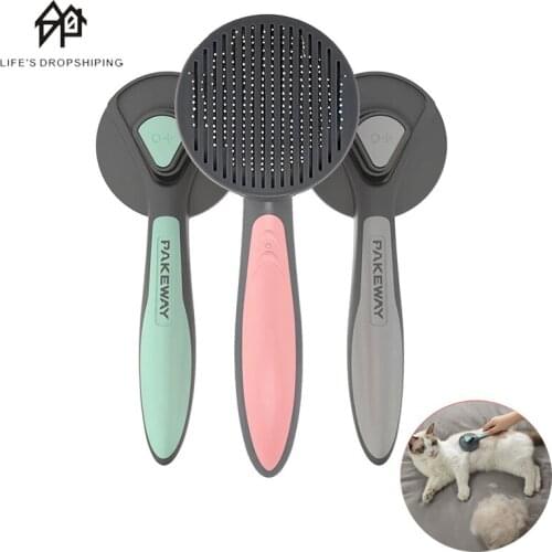Automatic Cat Comb Dog Comb Cat Hair Comb Pet Dog Hair Special Needle Comb Cat Hair Cleaner Cleaning and Pet Beauty Products