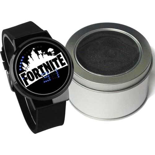 Fortress Night Watch Fortnite Battle Royale Game Luminous Touch Led Electronic Watch Digital Wristwatches Christmas Gift