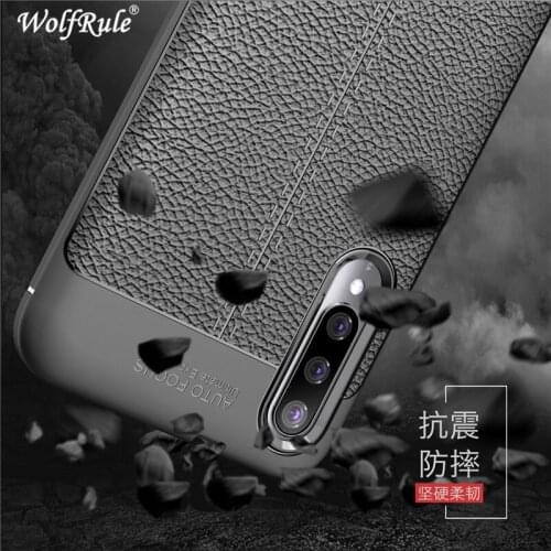 Case For Xiaomi Mi A3 Phone Cover For Xiaomi Mi CC9E Shockproof Luxury Leather Soft TPU Case For Xiaomi Mi CC9E / Mi A3 Funda