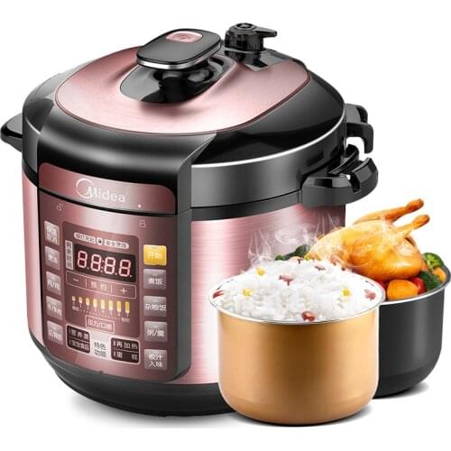 Voltage cooker Double gallbladder 5L Intelligent Household Electric High Voltage Cooker Rice Cooker electric pressure cooker