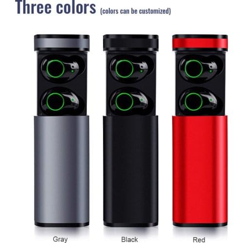 Mini IPX5 Waterproof Bluetooth 5.0 EDR TWS True Wireless Earbuds With Charging BOX Earphone For iphone xiaomi smartphone