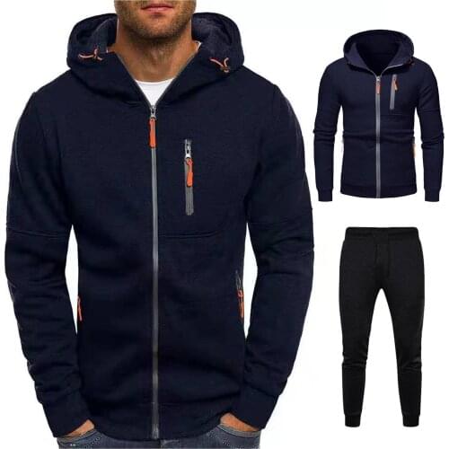 MUQGEW Men's Zip Hoodies