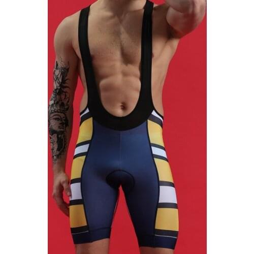 Mens bicycle brand shorts Summer Shorts Mountain Riding Gel Cushion Bib Shorts bib cycling shorts