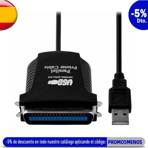 OcioDual parallel adapter Cable printer to USB IEEE 1284 36pin 36 pin for PC laptop DB female DB36 26 computer