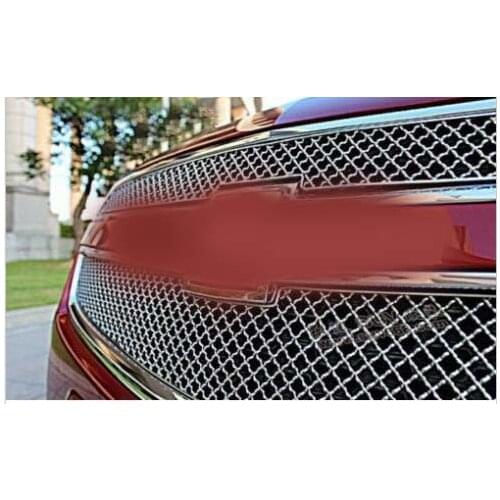 Stainless steel Front Grille Around Trim Chrome 2pcs for Chevy Malibu 2013