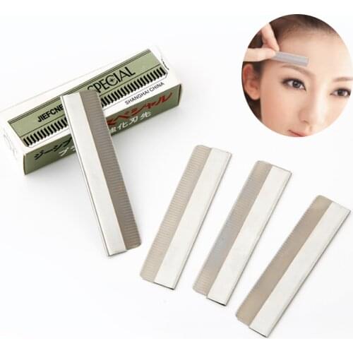 10pcs Portable Hair Remover Tool Eyebrow Shaper Blades Replace Blade Eyebrow Trimmer Eyebrow Blade
