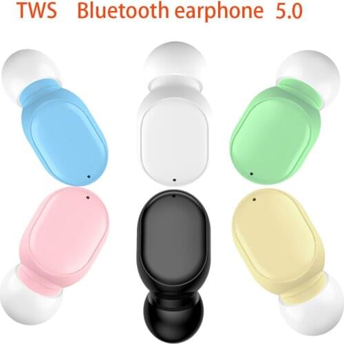 S8 Mini Cute True Bluetooth 5.0 Ear Phone Wireless Single In-ear Earbuds Noise Reduction Hi-fi Sound Quality Earphone Universal