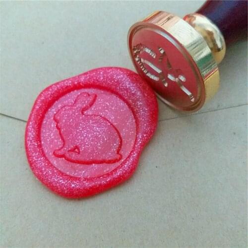 White rabbit Wax Seal Stamp/Sealing Wax Seal/bunny Stamp Cute rabbit Wax Seal Stamp /bunny stamp for wedding invitation