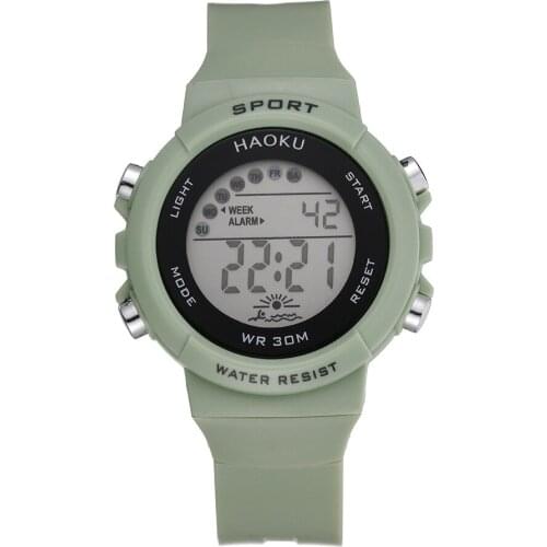 New Fashion Sport Digital Watch for Men Led Screen Chronograph Silicone Smart Watches Boys Wristwatch for Children Women Clock