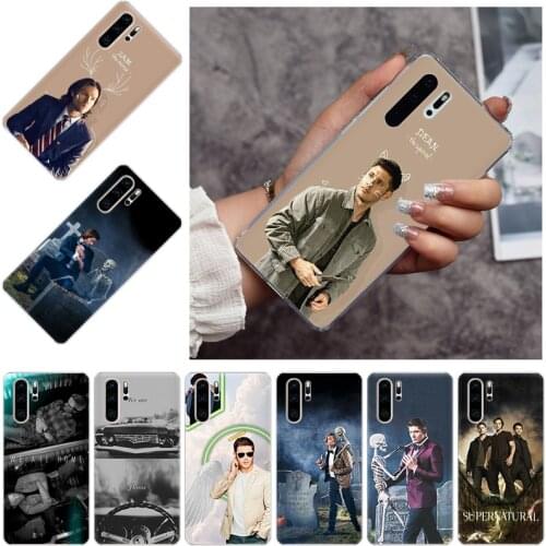 Supernatural We Are Home SOFT TPU Phone Case for Huawei Y9S Y7P Y6S Y8P P40 P30 P20 Lite Y6P Nova 5t Y8S P-SMart Z Mate20 cover