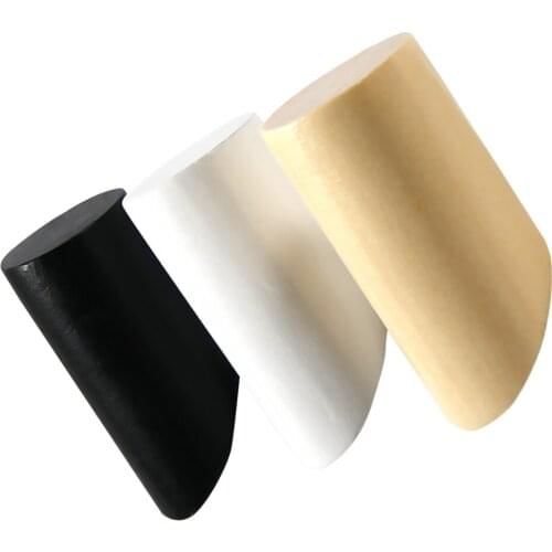 Natural Wood Clothes Hanger Wall Mounted Coat Hook Decorative Key Holder Hat Scarf Handbag Storage Hanger