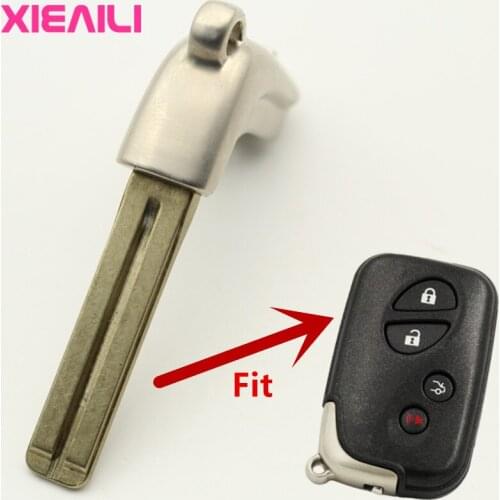 XIEAILI 5Pcs Blank Uncut Remote Smart Key Blade For Lexus LX470/GS450h/IS350 S326