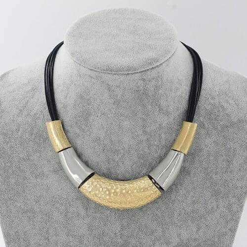 Hot Sale Maxi Necklace Colar Big Brand Collares Bib Choker Woman Necklace Vintage Statement Necklace New Trendy Jewelry