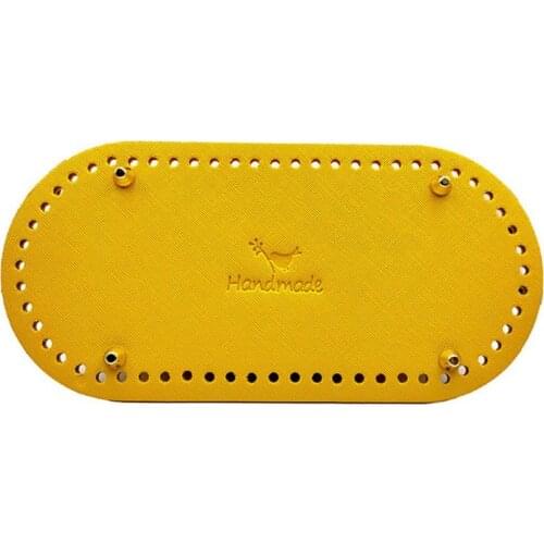 1 Pc DIY Knitting Crochet Bag Nail Bottom Shaper Pad Insert Cushion Base for Handbag Purse Replacement Making Parts Accessories