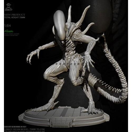 75mm 1/24 Resin model kits figure colorless and self-assembled TD-2786