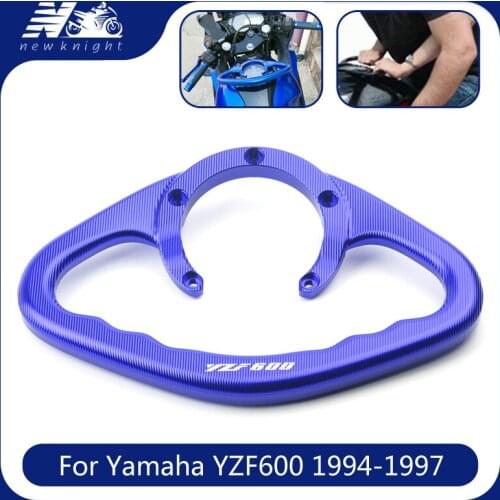 For Yamaha YZF600 1994-1997 Motorcycle CNC Aluminum Passenger Handgrips Hand Grip Tank Grab Bar Handles Armrest Accessories