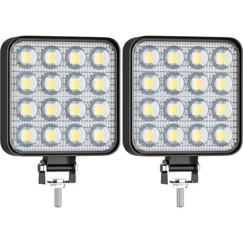 Car LED Work Light 48 W DC 12/ 24 Volts 6000K White Universal Truck Auto Bulbs motorcycle Auto Truck Off Road Accessories