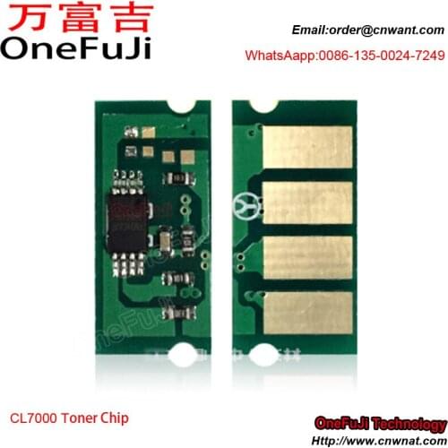 CL7000 CL-7000 CL 7000 Toner Chip For Ricoh 636341 636342 636343 636344 Toner Reset Chip