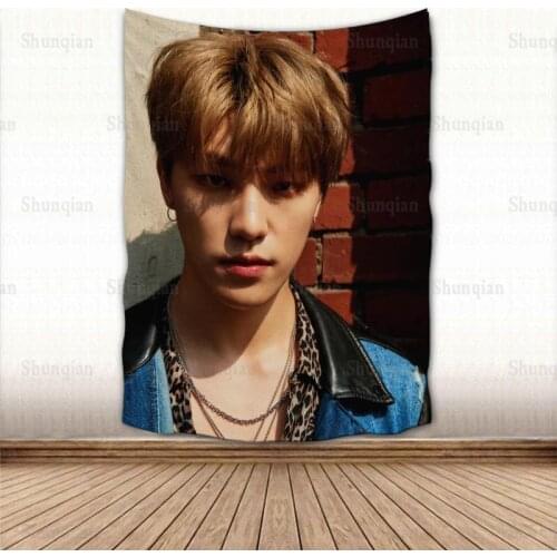 Nice Seventeen DINO Tapestry Wall Hanging Wall Fabric Tapestry Art Home Decoration Sleeping Pad Wall Carpets Dorm Decor 0512