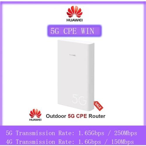 Huawei 5G 4G Router outdoor 5G CPE Win H312-371 support sim card slot NSA SA network modes huawei 5G modem WIFI Router