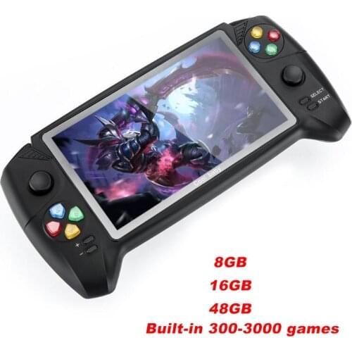 Handheld Retro Game Console 7.0 inch LCD Color Dual Joystick HD Camera Video Game Player For Nostalgic Player Kids Gift