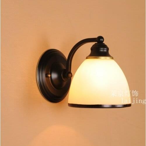 Individuality brief fashion modern iron american bar counter stair wall lamp