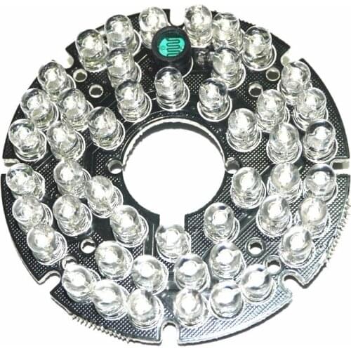 45 degrees CCTV Accessories infrared light 48 Grain IR LED board for Surveillance cameras night vision diameter 60mm