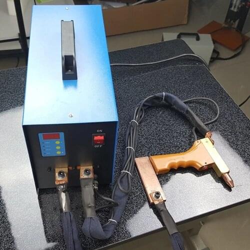Portable welding gun type lithium battery spot welding machine stainless steel resistance spot welding machine