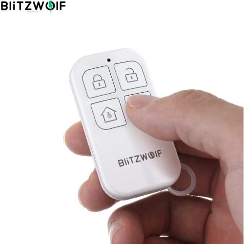 BlitzWolf BW-RF01 433Mhz Wireless Remote Control Real-time SOS Function For BW-IS6 BW-IS20 BW-IS21 BW-IS22 Home Security Hub
