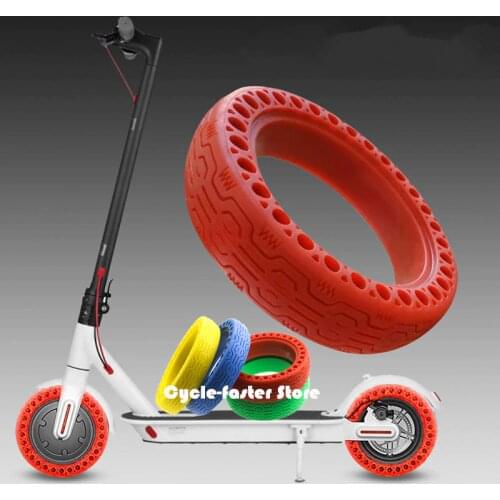 Electric Scooter Rubber Tyre Durable Anti-Explosion Tire Tubeless Solid TReplacement Tire for Xiaomi Mijia M365 Electric Scooter