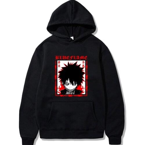 2021Japan Anime My Hero Academia Dabi Cosplay Hoodie Women Men Harajuku Sweatshirt Pullover Hooded Jacket Sportswear