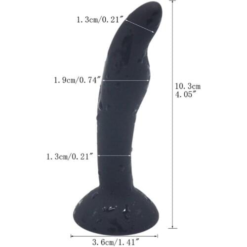Waterproof Butt Plug with Suction Cup Stimulation Women Beginner Adult Sex Toy