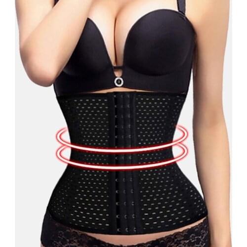Women Waist Trainer Body Shapers Slimming Belt Modeling Strap Steel Boned Postpartum Band Sexy Bustiers Corsets