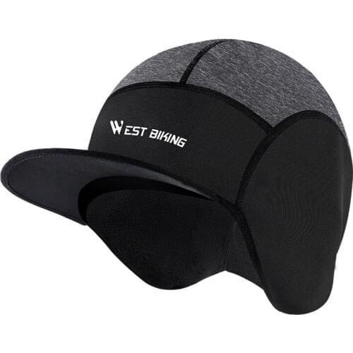 1pcs Winter Warm Cycling Cap Windproof Fleece Running Skiing Motocycle Head Hat Headwear Bandana Bike Caps